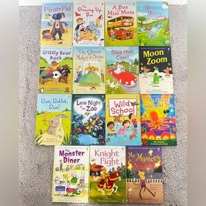 Usborne My Very First Phonics Reading Library Learning Phonics Kids Books 1-15